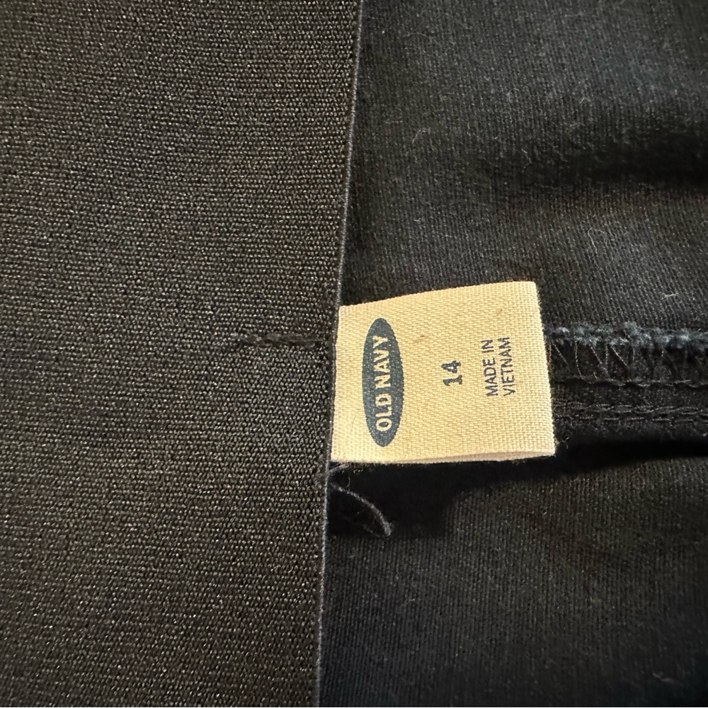 Old Navy Blue Ankle-Length Cropped Pants